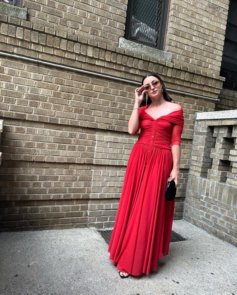 Red Tulle Gown by Philosophy di Lorenzo Serafini | Rent the Runway