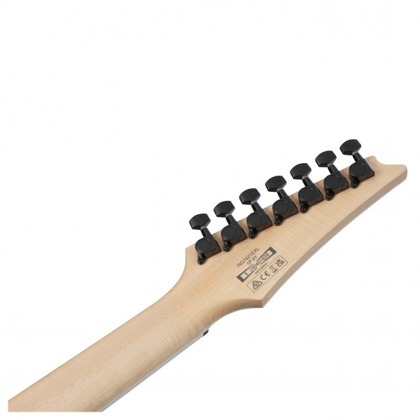 Ibanez RG7421EXL Left Handed 7 String, Black Flat at Gear4music