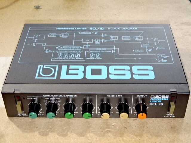 BOSS RCL-10 コンプレッサー リミッター 動作確認済み 取説あり BOSS