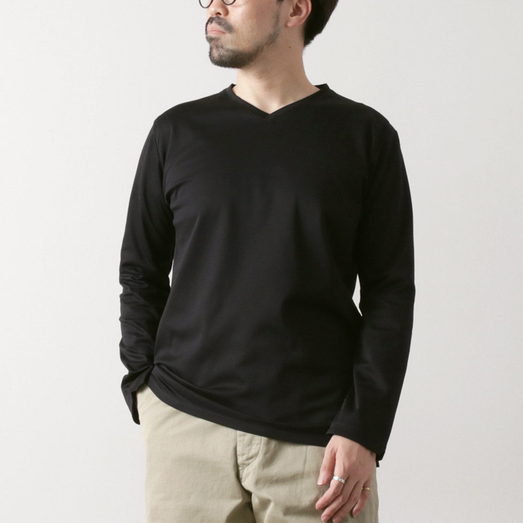 RE MADE IN TOKYO JAPAN（アールイー） 東京メイド Vネック ロング