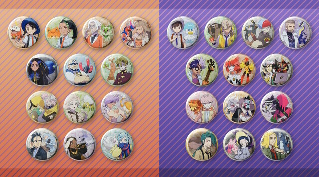 ポケモン缶バッジスグリ