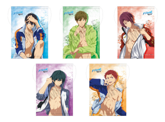 Free! 京アニ ペア前売券特典 イラストカード 【A】【B】セット TICKET
