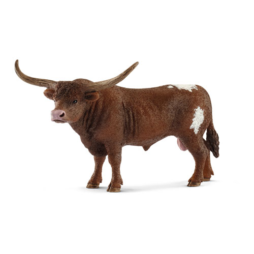 13866 schleich テキサス牛（オス）[01807]｜動物・恐竜フィギュアのZOOO!