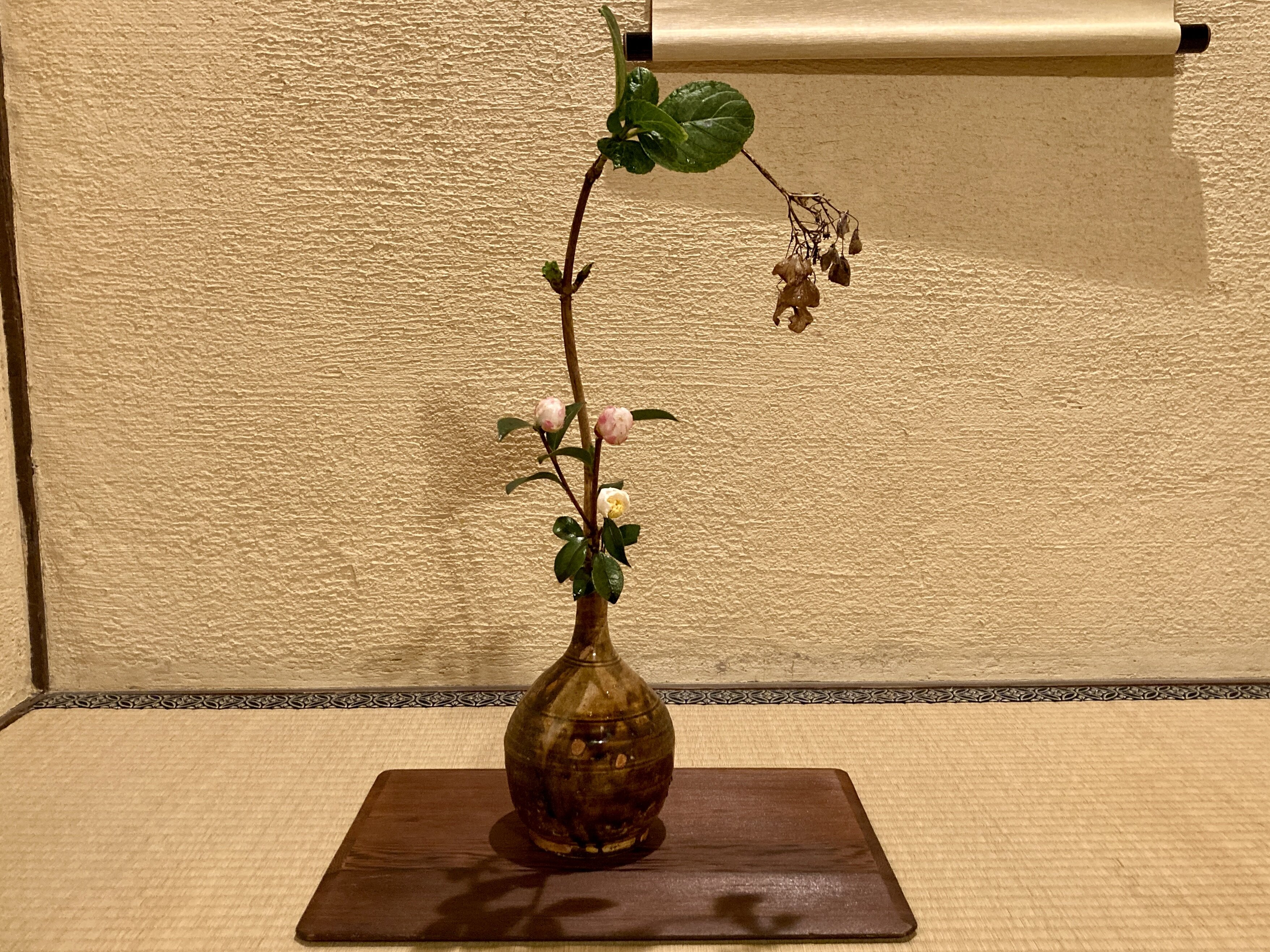 備前焼舟徳利形 花入