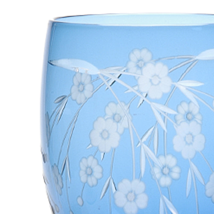 M-64-2BP 桜文様 足付ビール杯 ペア – 硝子工房 彩鳳