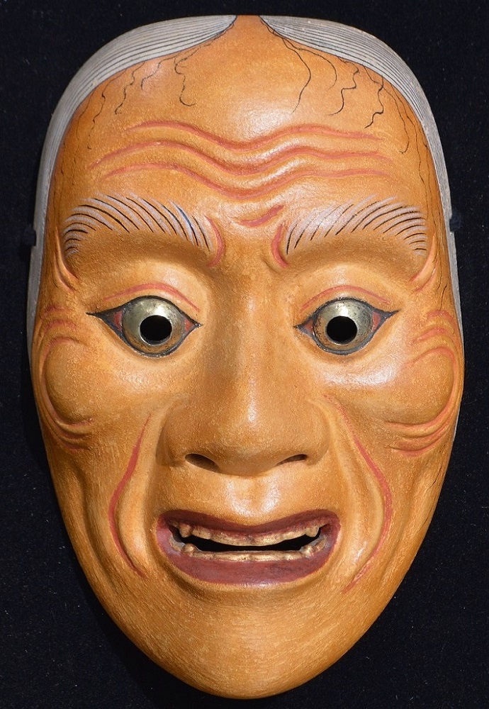 能面 山姥 赤鶴