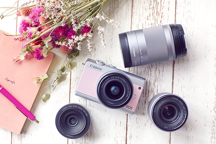 Tsuki】Canon EOS M100 リミテッドピンク キヤノン、「EOS M100