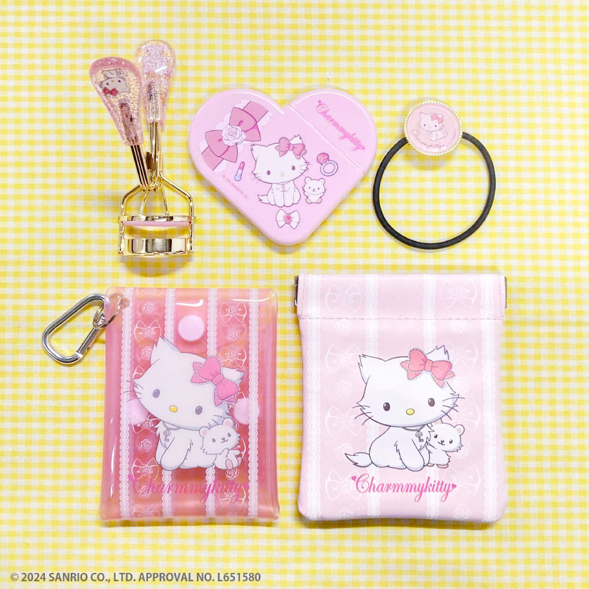 チャーミーキティ」の20周年を記念した平成レトロなコラボアイテムが