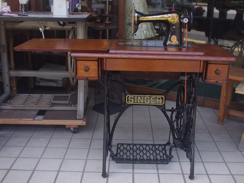 シンガー 網目ミシン脚 ミシン台 テーブル脚 アンティーク レトロ b15