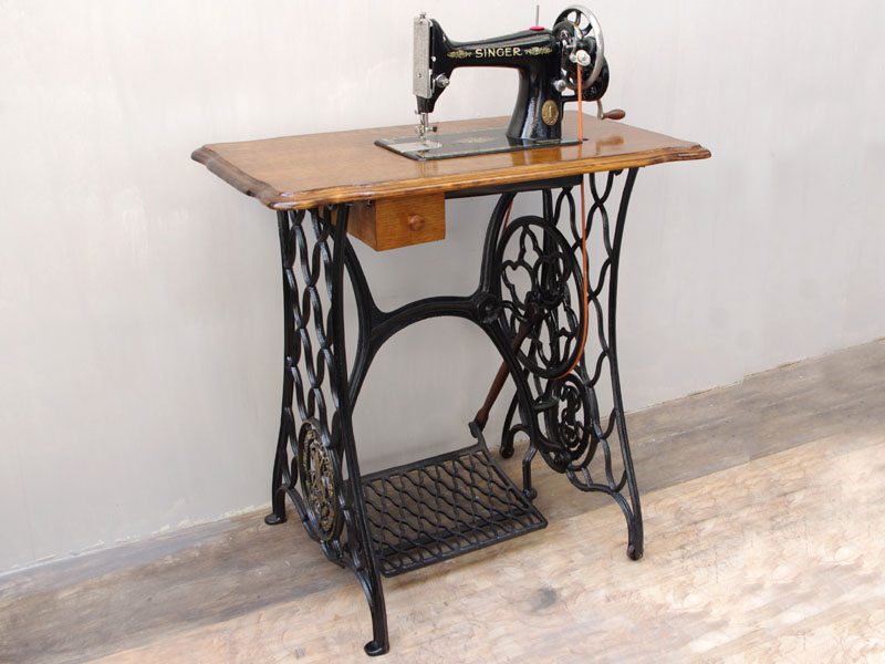 No.272 SINGER 99K 家庭用足踏みミシン：アンティークミシン修理士の