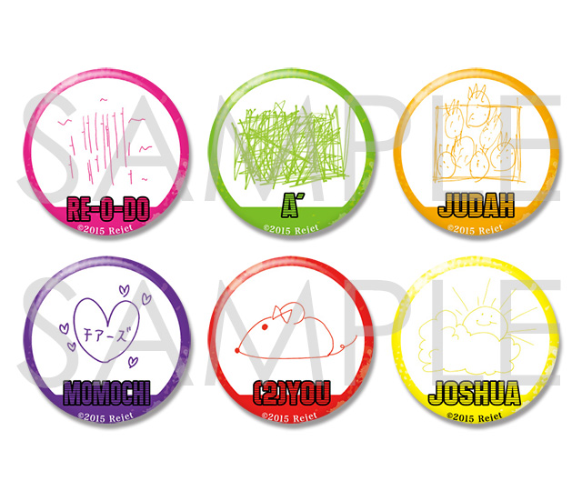 ディアヴォーカリスト ディアヴォ ヨシュア ハート缶 缶バッジ ①