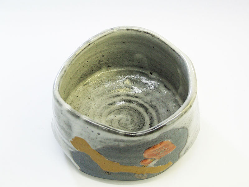 九谷焼 高畠敏彦 茶碗 共箱 抹茶碗 茶器 茶道具 TC-11 九谷焼 高畠敏彦