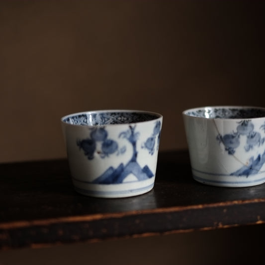 古伊万里 蕎麦猪口 – 逢季荘