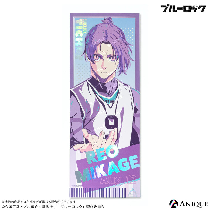 ブルーロック ブルロ PWC ハロウィン アクリルブロック チェキ カード