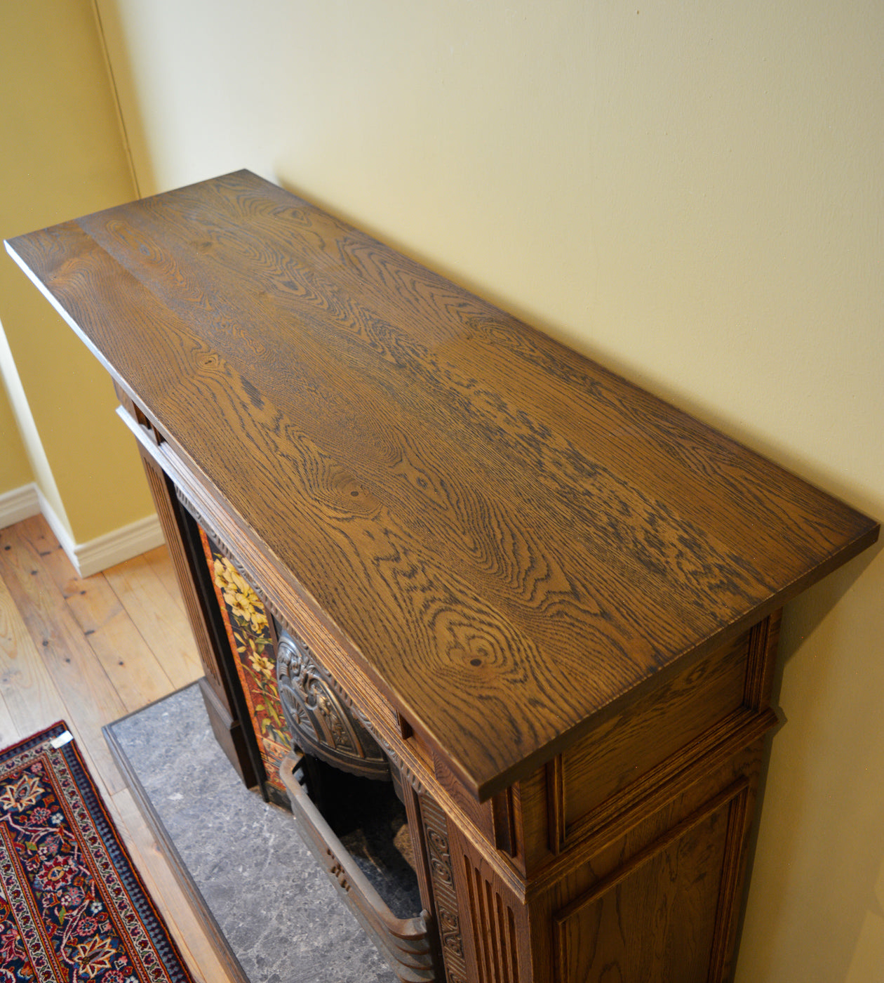 暖炉風 オブジェサイドボード 輸入イタリア製 アンティーク家具 暖炉風