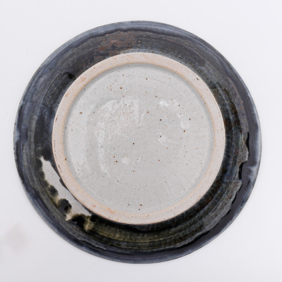 中国 大明嘉靖年製 呉須鳳紋大皿 送料込み0517 中国 大明嘉靖年製 呉須