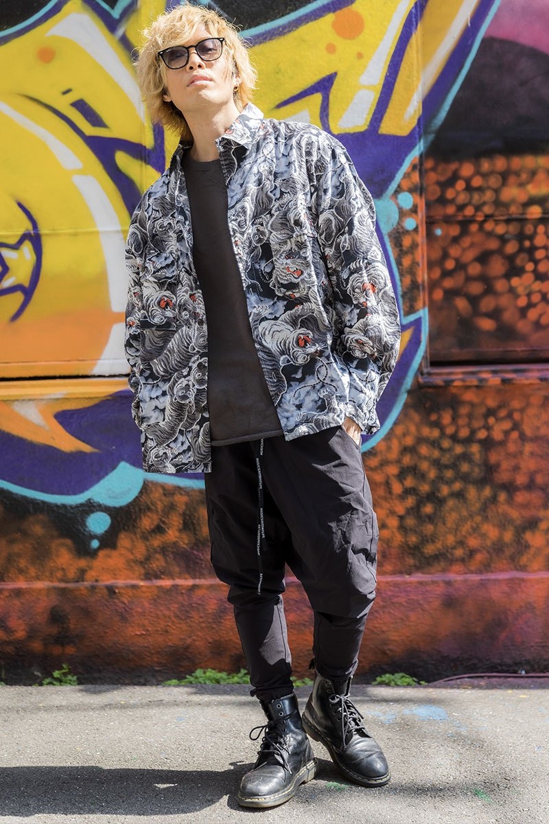 マッシュ mash ウールサルエルパンツ M マッシュ mash ウールサルエル