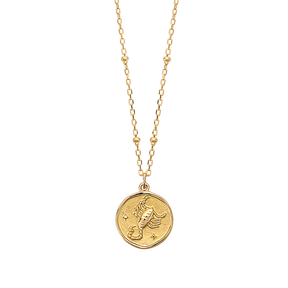 K18イエローゴールド 星座ペンダント 蠍座 | 高品質 金・プラチナ