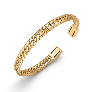 K18イエローゴールド キヘイバングル（6面カットダブル) | 高品質 金