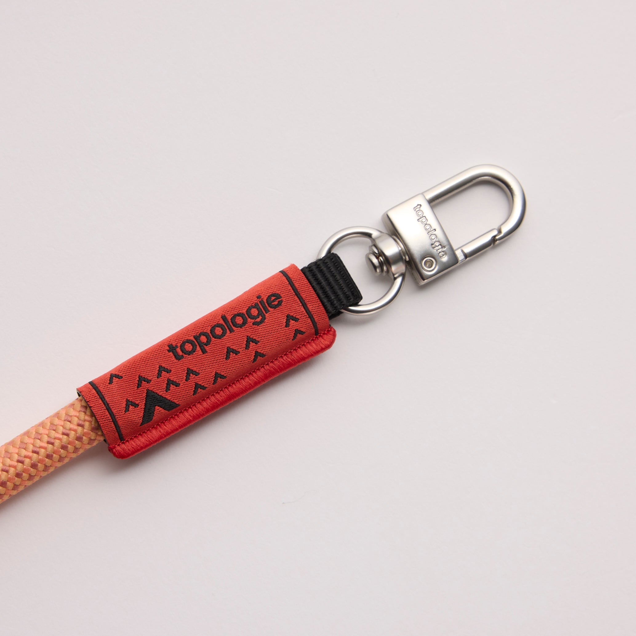 トポロジー】ストラップ 8.0mm ロープストラップ アクア