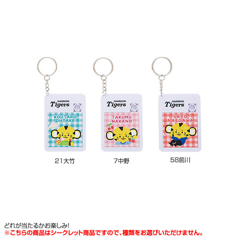 全12種）シークレットスライドパズルキーホルダー - 阪神タイガース