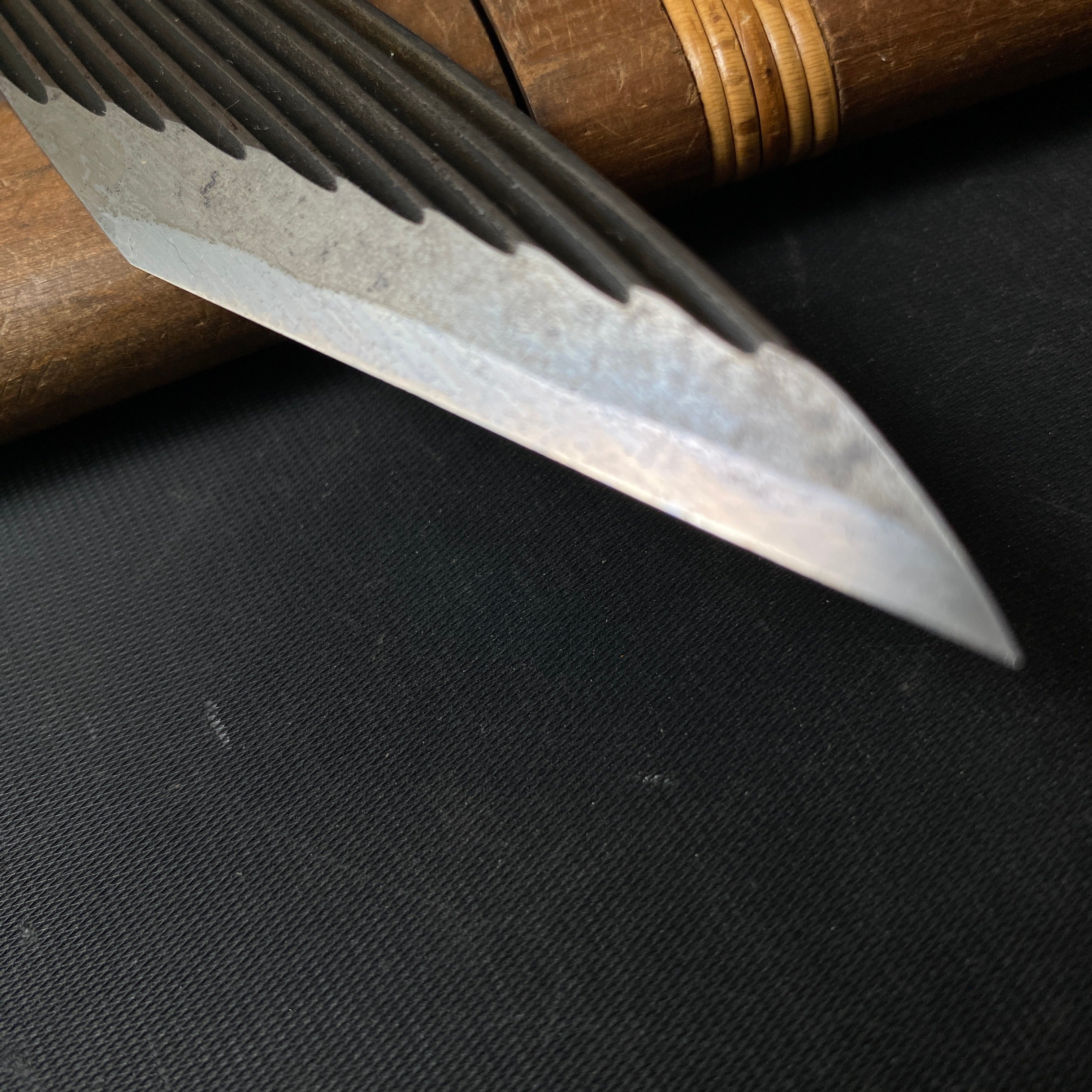 Old stock Fujiwara Yoshiaki Kiridashi Kokatana Bird(kanoto tori