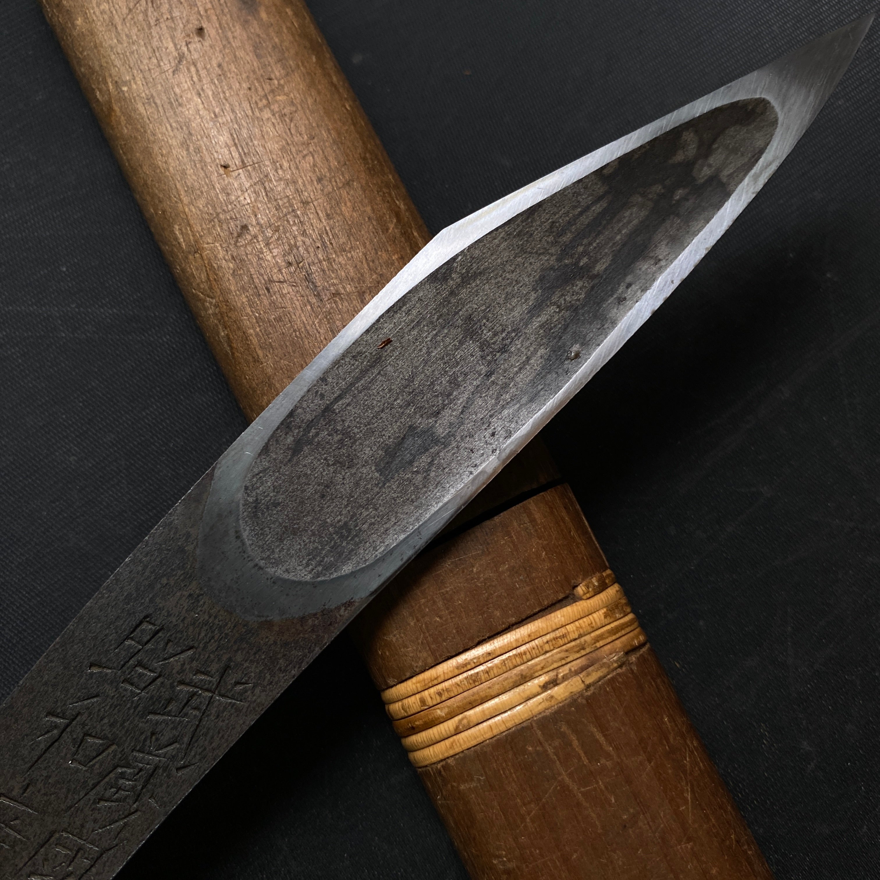 Old stock Fujiwara Yoshiaki Kiridashi Kokatana Bird(kanoto tori