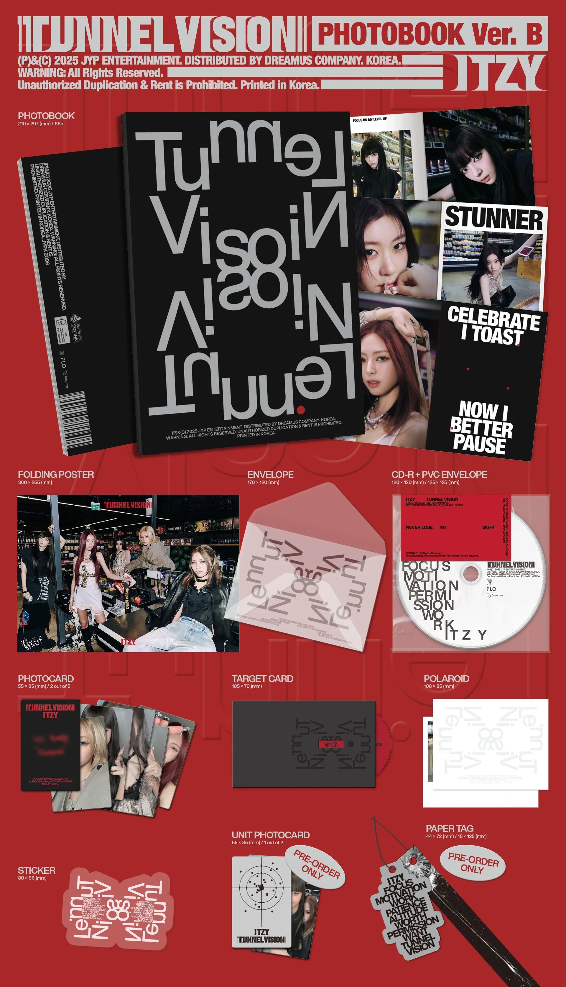 アイドル itzy tunnel vision kpopnara アイドル itzy tunnel vision