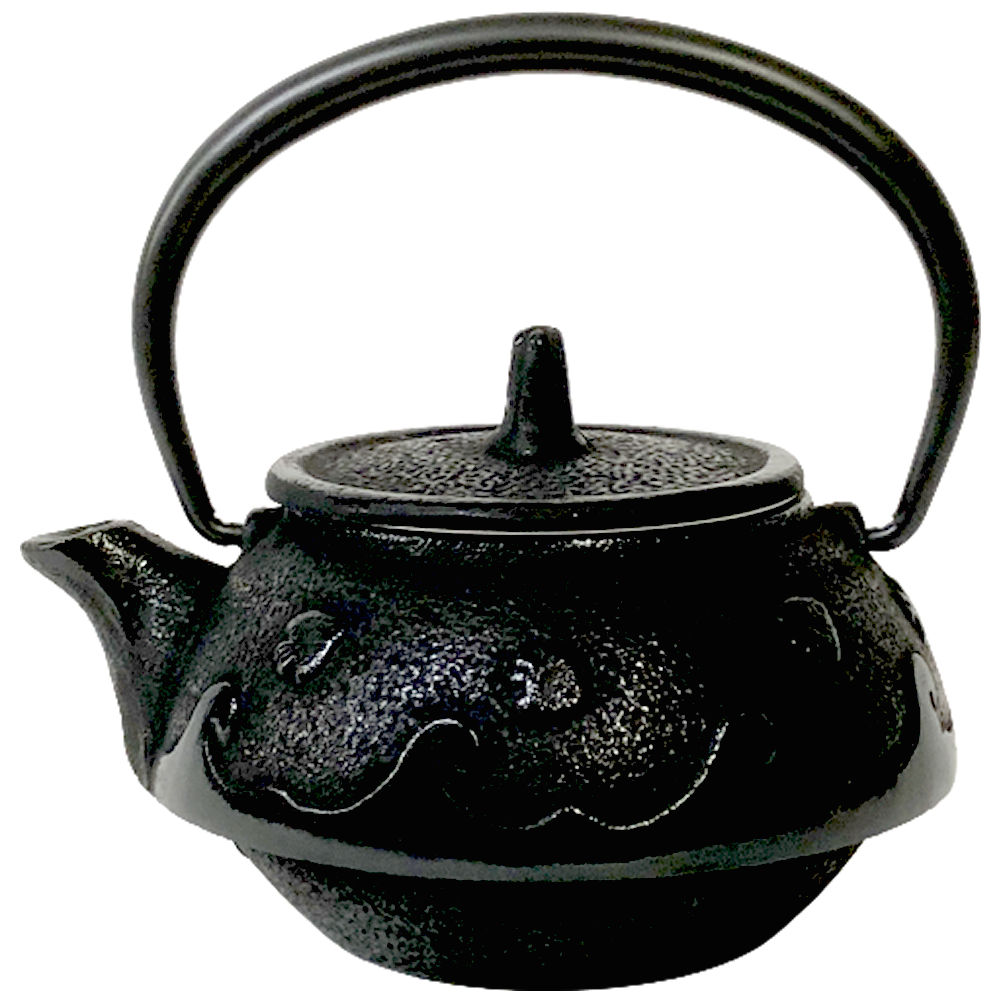 楽天市場】南部鉄器 急須鉄瓶 算玉アラレ柄 0.3リットル急須 鉄瓶 鉄器