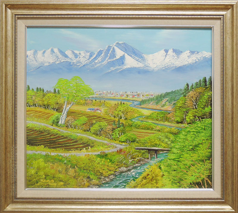 楽天市場】絵画 油絵 立山 （佐田光） 送料無料 【海・山】【肉筆