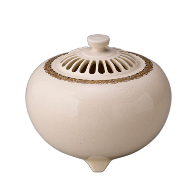 楽天市場】受注生産 薩摩焼 沈壽官（ちんじゅかん）白薩摩 香炉 沈壽官