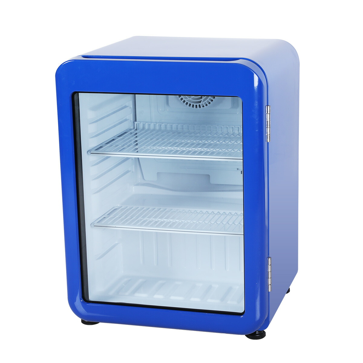 冷蔵ショーケース Yakult 冷蔵庫 クリーム色 レトロ ミニ 冷蔵ショー