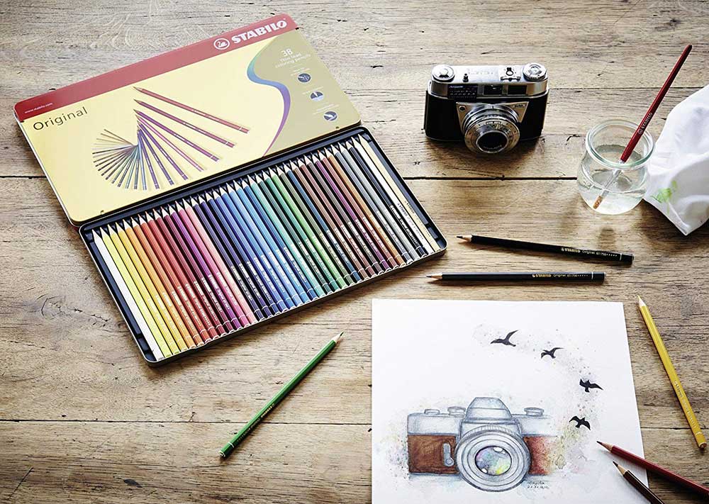 STABILO（スタビロ） オリジナル 38色セット 2.5mm 硬質色鉛筆