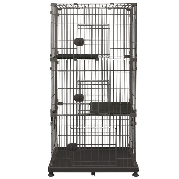 IRIS OHYAMA（アイリスオーヤマ） 猫 ケージ 大型 3段 ケージ飼い