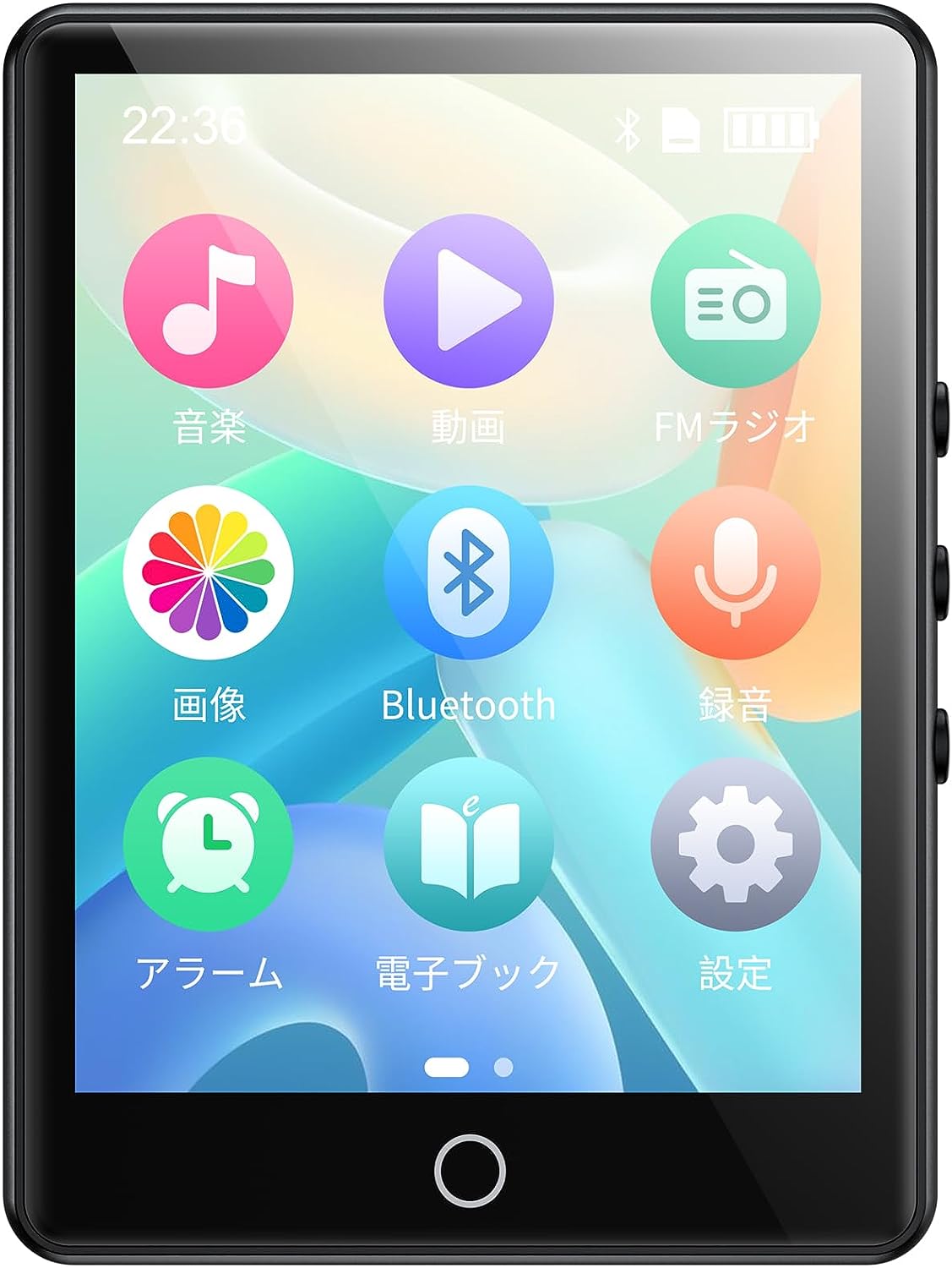 MP3プレーヤー Bluetooth 5.0 64GB 2.8インチタッチスクリーン