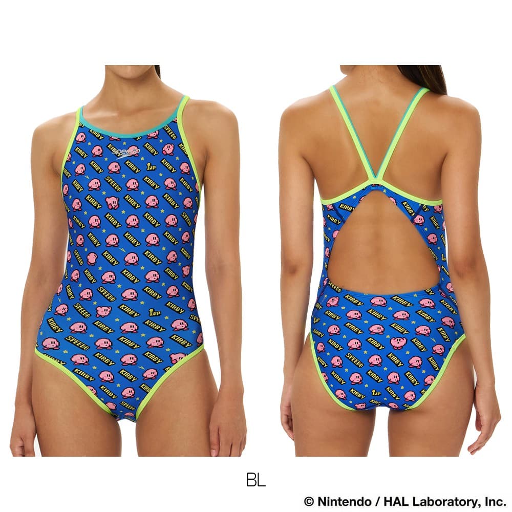 speedo（スピード） 競泳水着 練習用水着 レディース カービィ1アップ