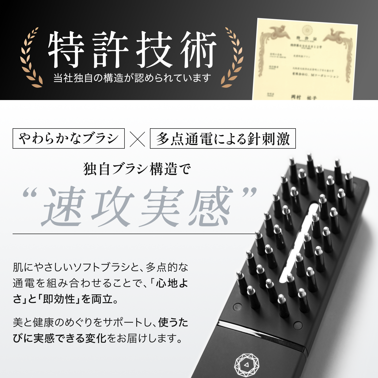 ELECTRON（エレクトロン） エレクトロン公式 デンキバリブラシ(R)2.0＋