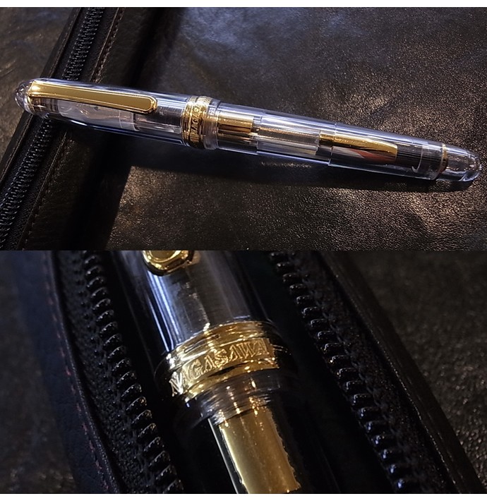 名入れ対象商品】NAGASAWA オリジナル万年筆 センスケ プラチナ万年筆