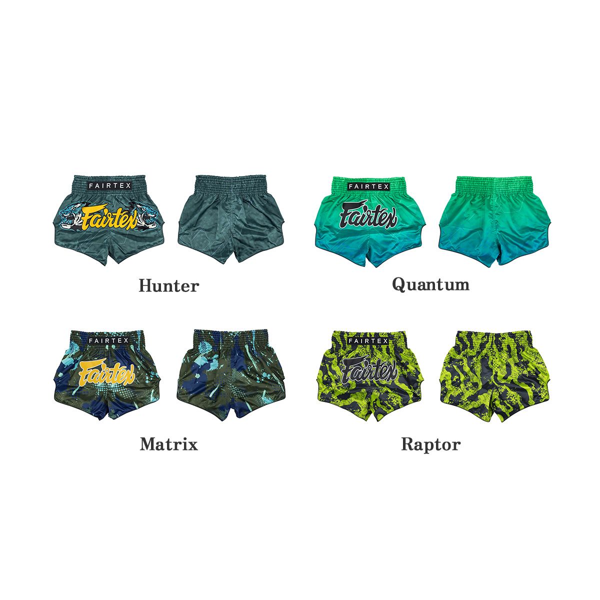 フェアテックス Fairtex ムエタイパンツ BS1939〜BS1955 サテン キック