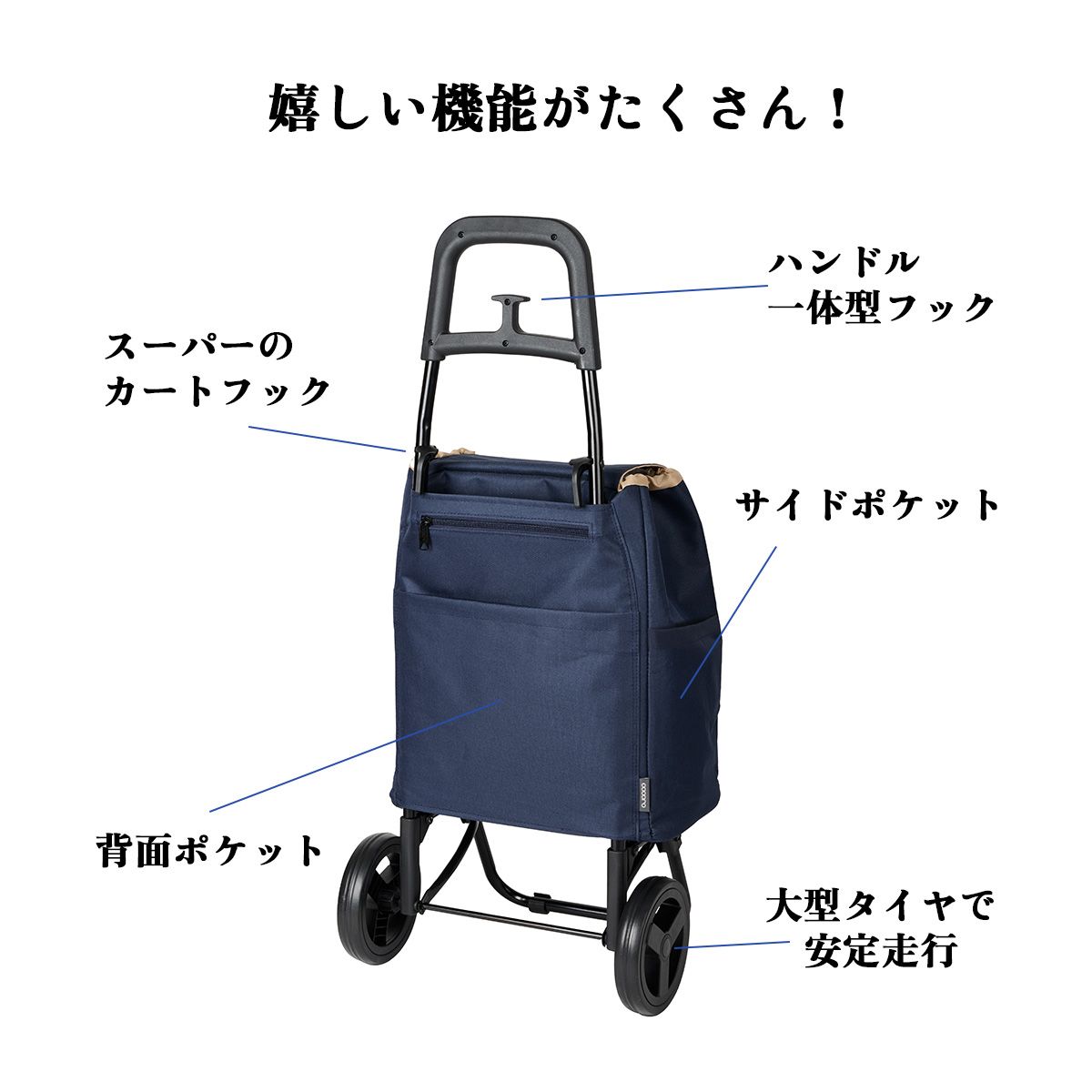 ココロ スモールカートネオ カートS レップ ショッピングカート 保冷