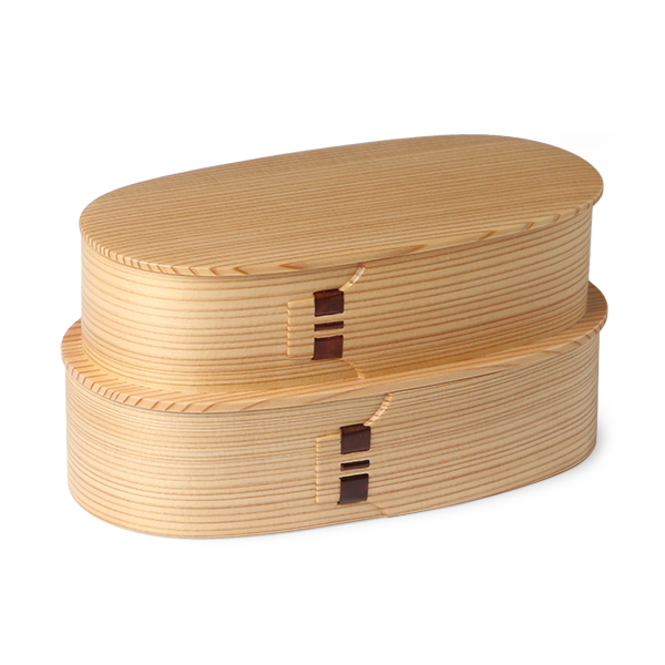 曲げわっぱ 弁当箱 小判入子 大 栗久 わっぱ弁当 国産 日本製 ギフト