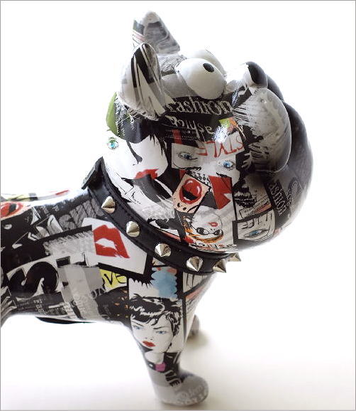 貯金箱 おしゃれ 陶器 犬 いぬ ドッグ オブジェ 置物 かわいい 動物