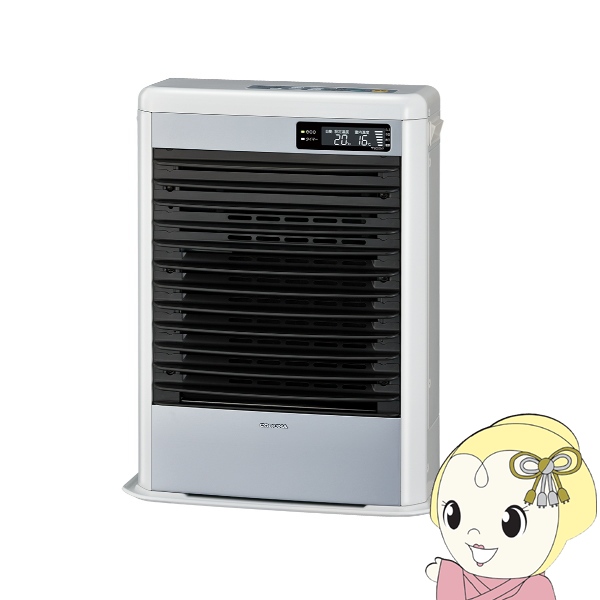 CORONA（コロナ） [予約]コロナ FF式温風石油ストーブ FF-HG42SK-W