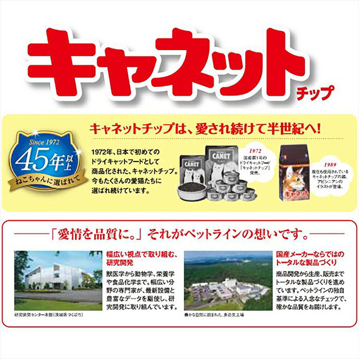 ペットライン キャネットチップ ミックス 7kg 成猫用 子猫用 高齢猫用