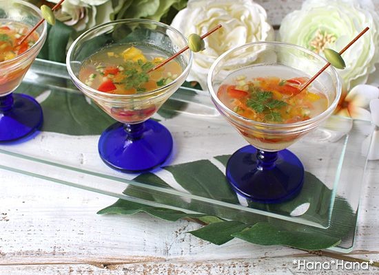 フランスアンティーク オードブルガラスプレート 4仕切 切子 フランス