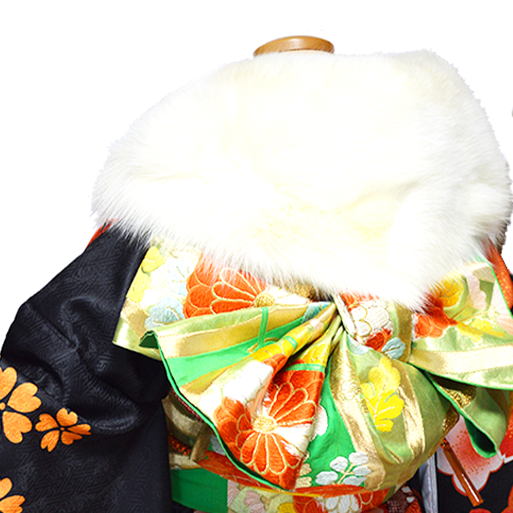 ショール シャドー フォックス SAGA FURS 成人式 ファー 振袖 毛皮 狐