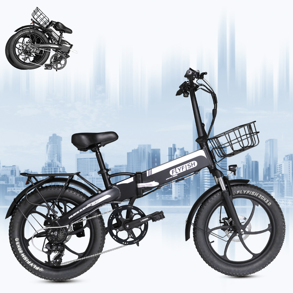 FLYFISH 電動アシスト自転車 20インチ 型式認定アシスト自転車 公道