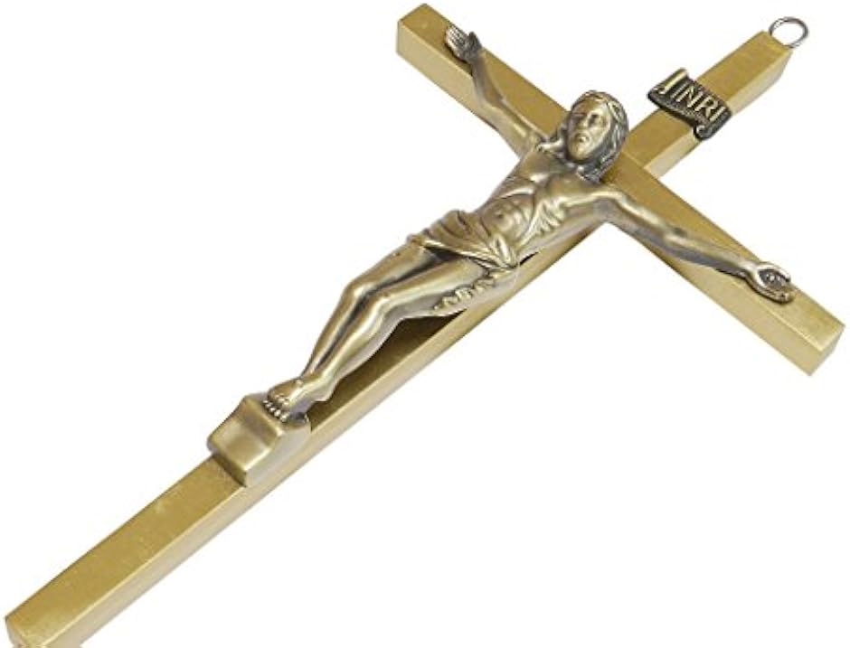 アンティークデザイン キリスト像 スタンドor 壁掛け 十字架 イエス