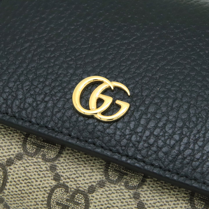 GUCCI（グッチ） 財布 二つ折り財布 スモールウォレット キャンバス GG