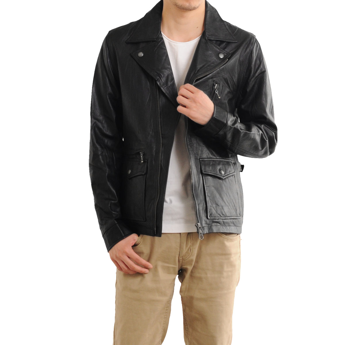 sankyo shokai（三京商会） [5%offクーポン]【訳あり】 ラムレザー